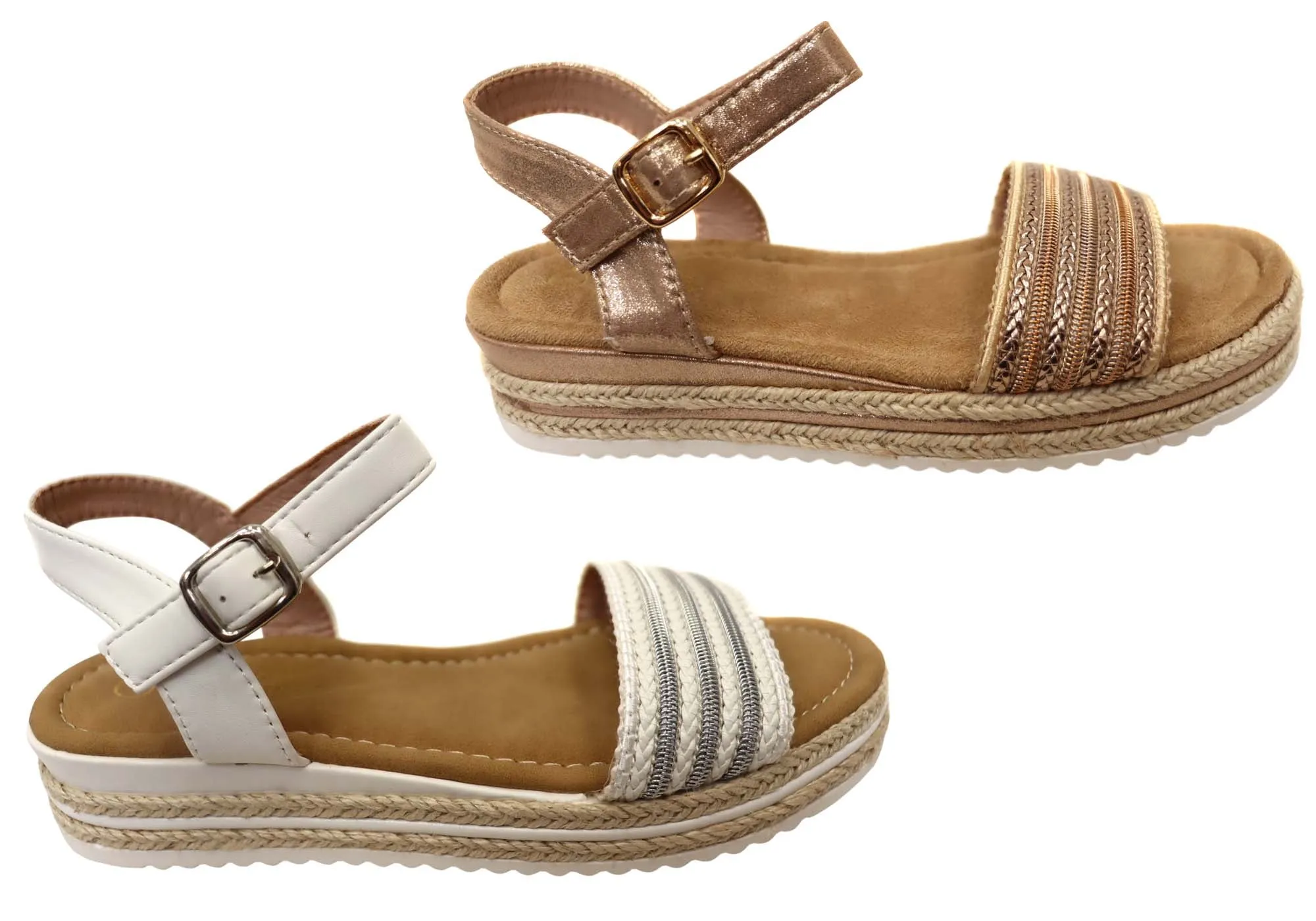 Grosby Layla Kids Girls Comfortable Sandals