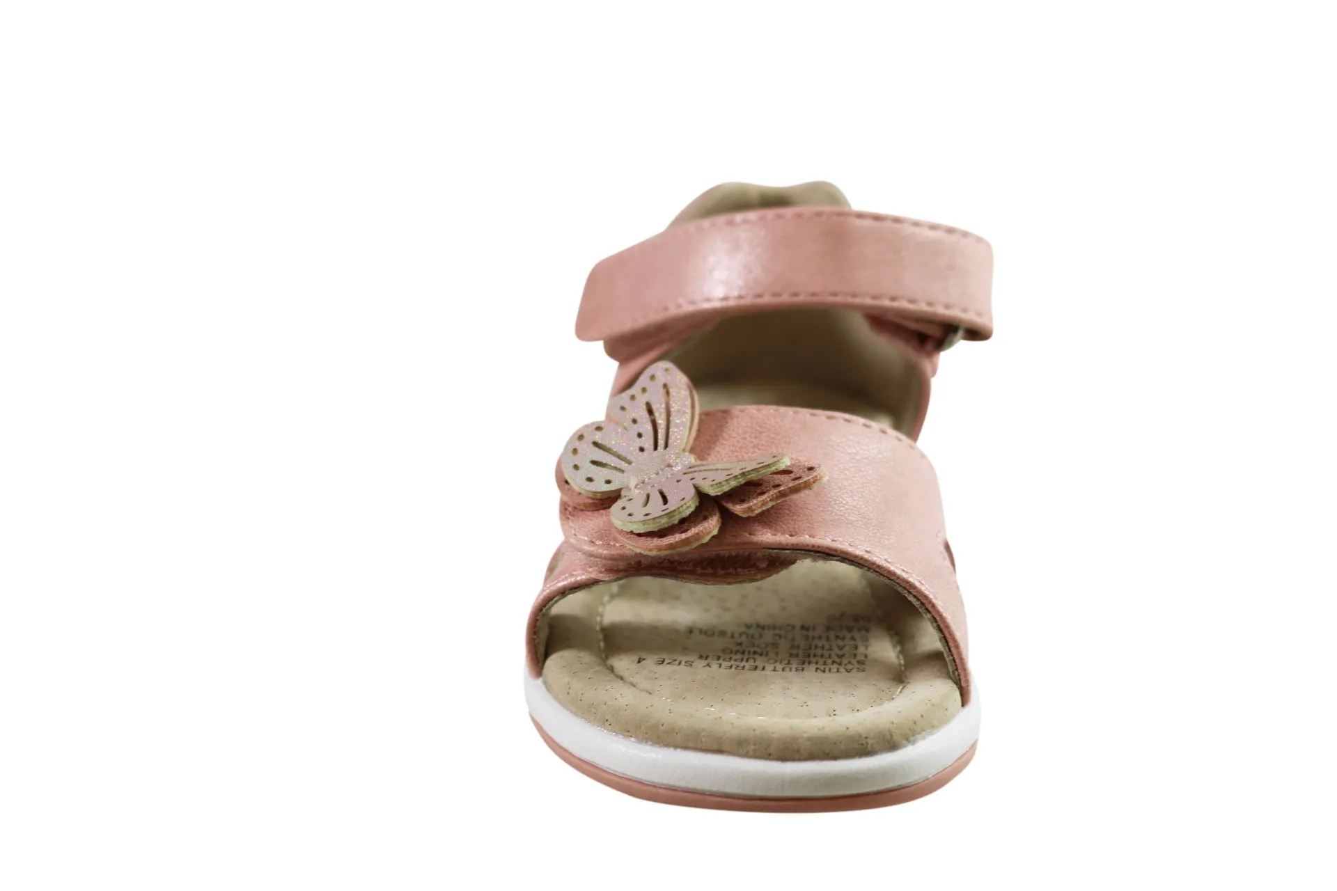 Grosby Satin Butterfly Infant Toddler Kids Girls Comfortable Sandals