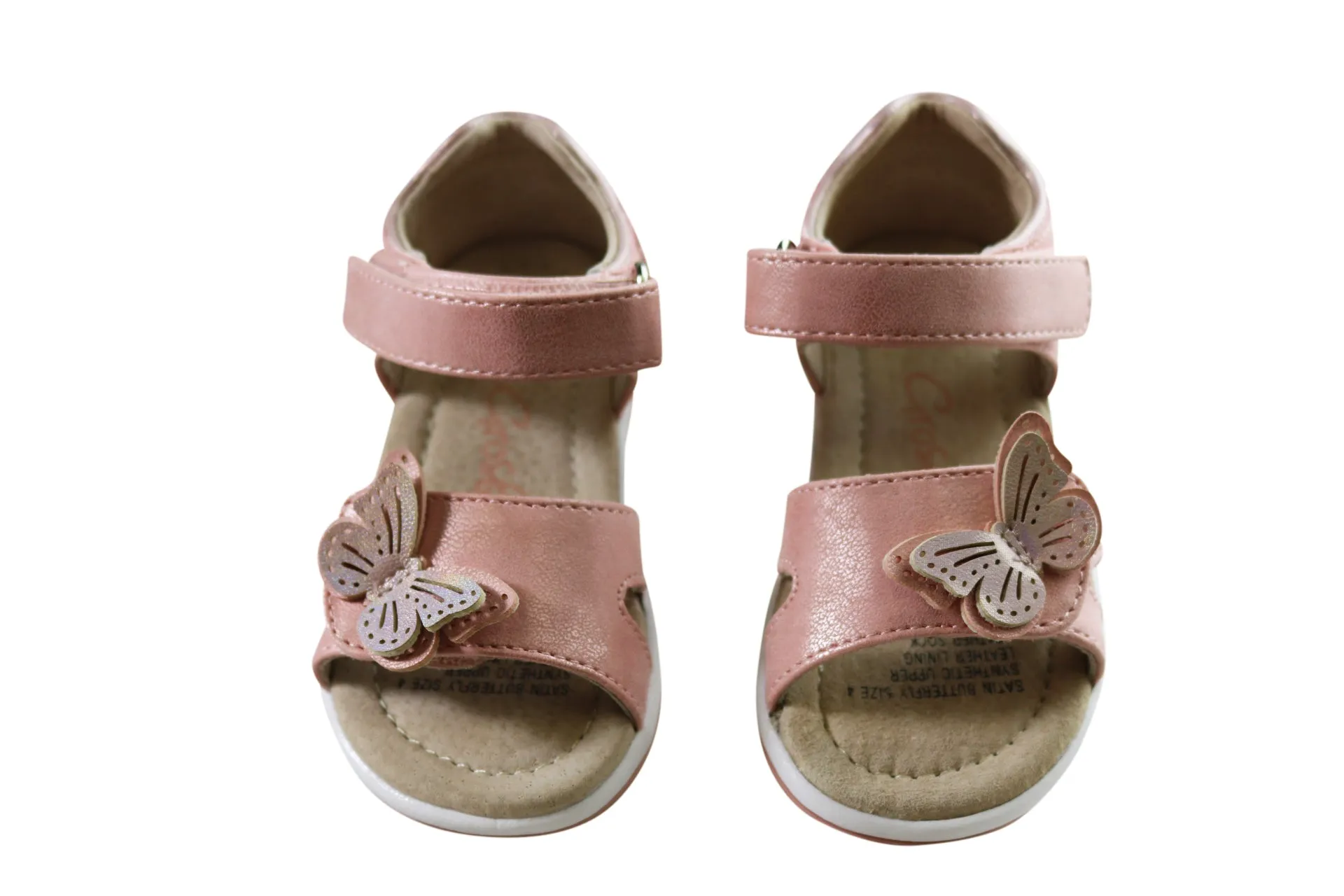 Grosby Satin Butterfly Infant Toddler Kids Girls Comfortable Sandals