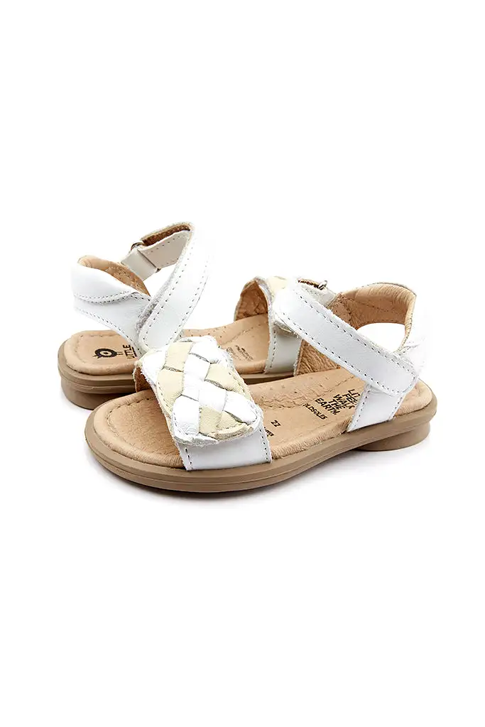 Harlequin Sandals - Snow / Cream