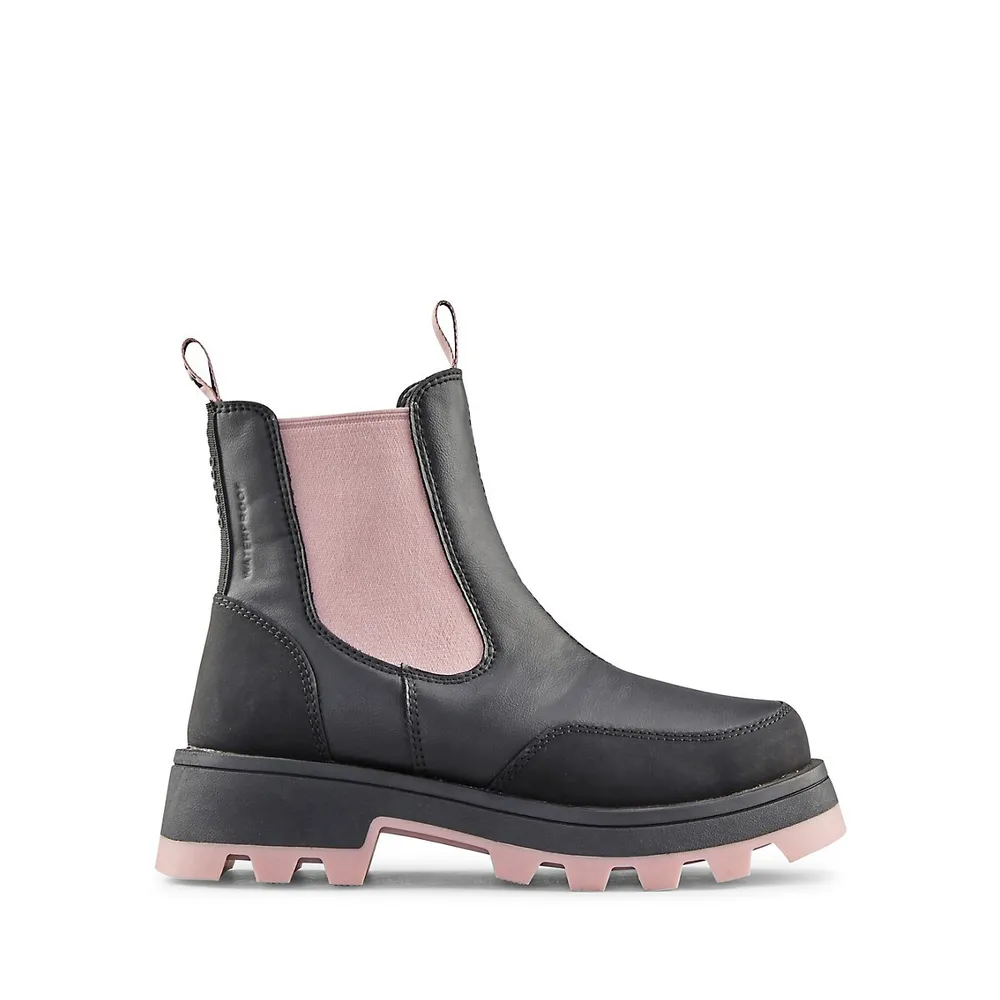 Hudson's Bay Girl's Shani K Waterproof Chelsea Winter Boots