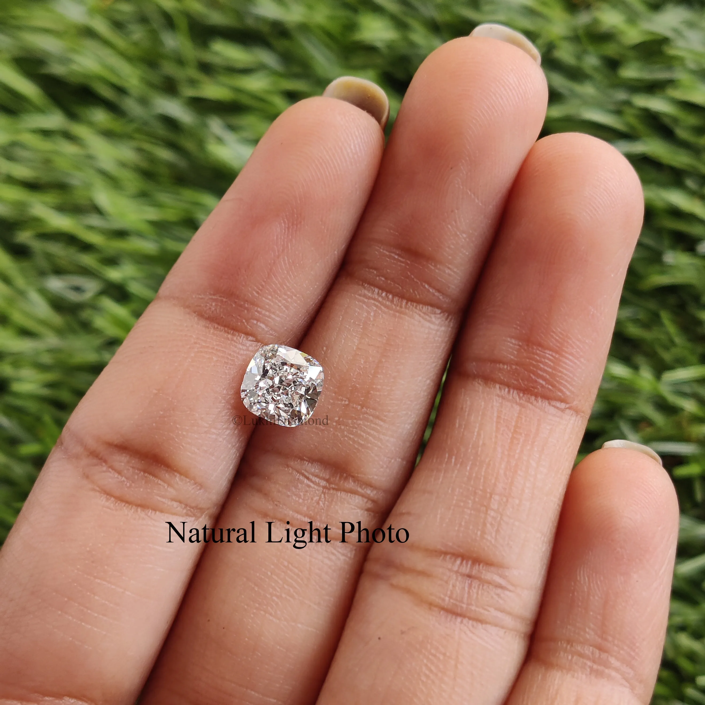 IGI Certified 1 Ct, 1.5 Ct, 2 Ct, 2.5 Ct, 3 Ct Cushion Brilliant Cut Lab Grown Diamond Lab Created Loose Diamond for Engagement 