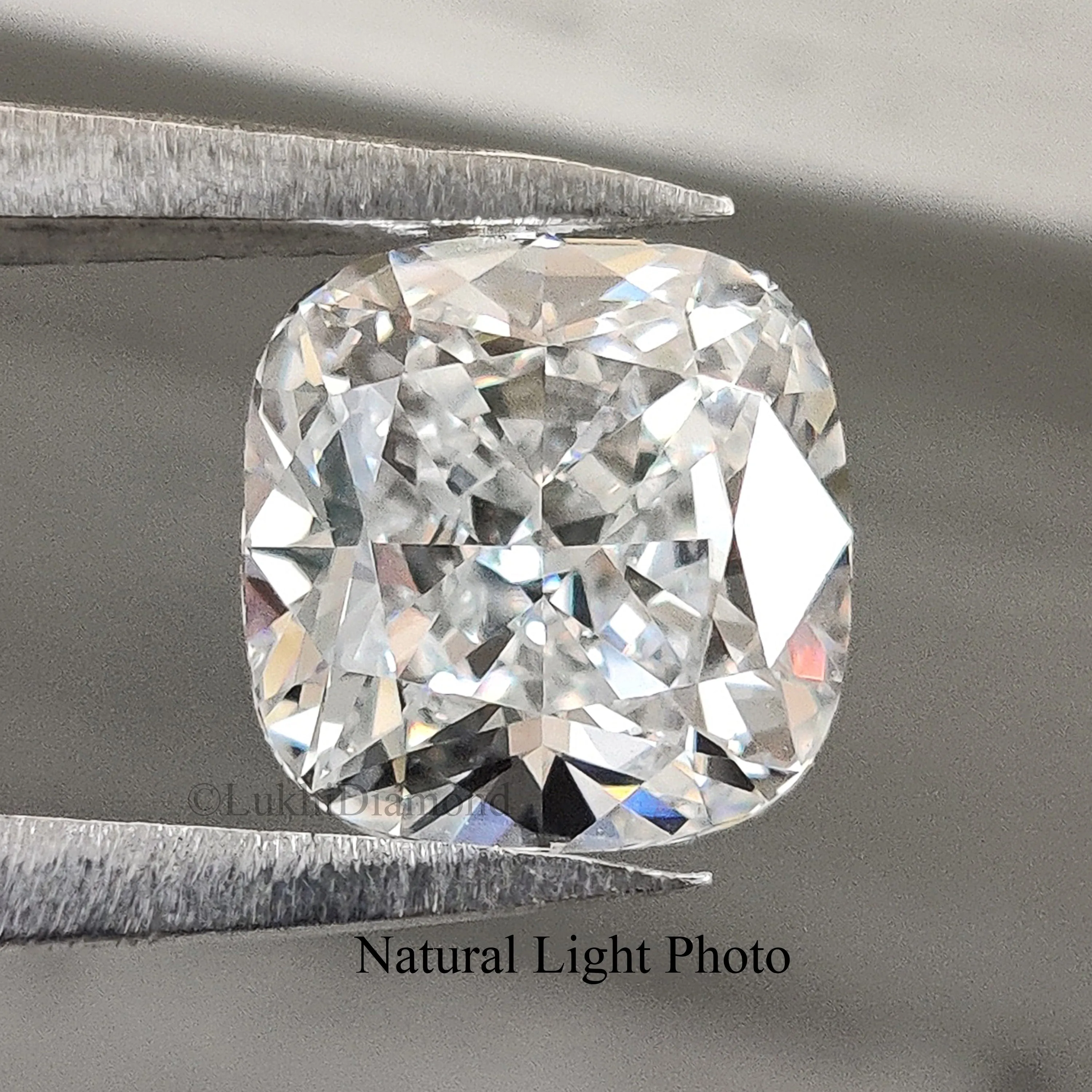 IGI Certified 1 Ct, 1.5 Ct, 2 Ct, 2.5 Ct, 3 Ct Cushion Brilliant Cut Lab Grown Diamond Lab Created Loose Diamond for Engagement 