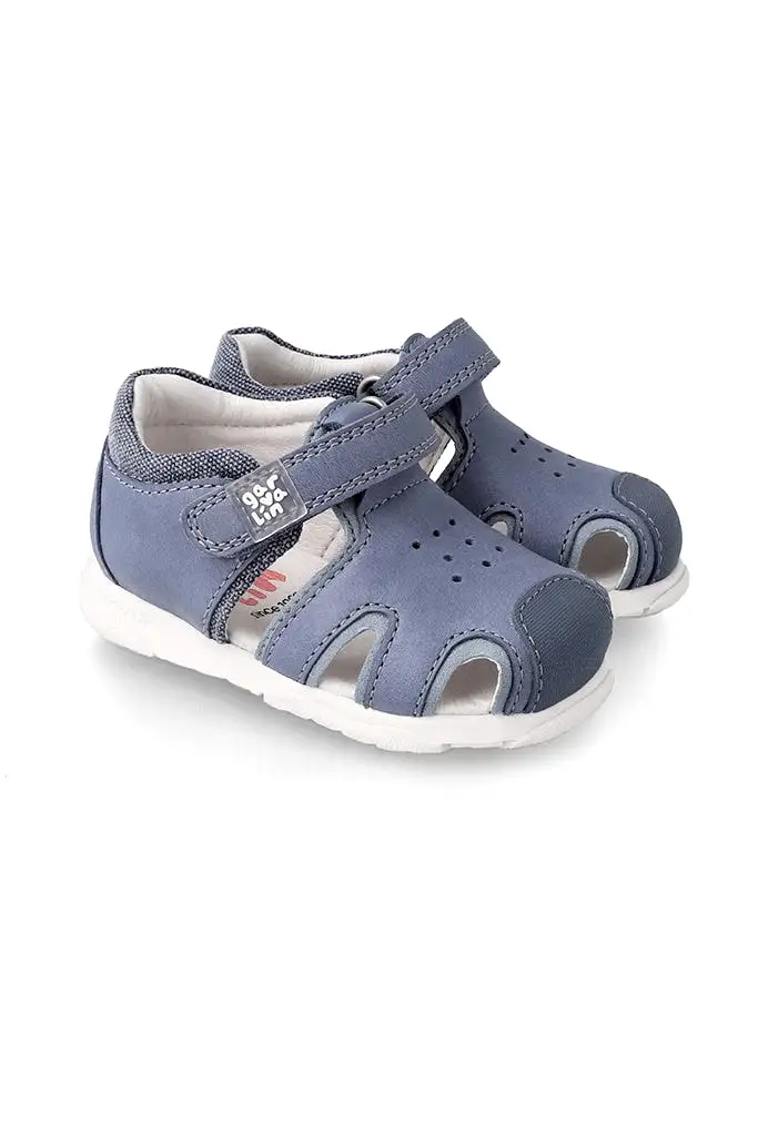 Kaiser Sandals in Denim Blue