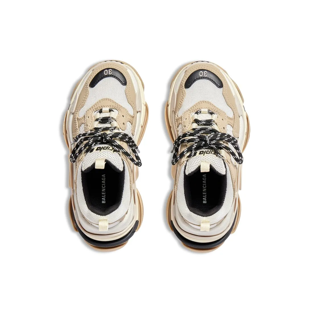      Kids - Triple S Sneaker  in Beige/white 