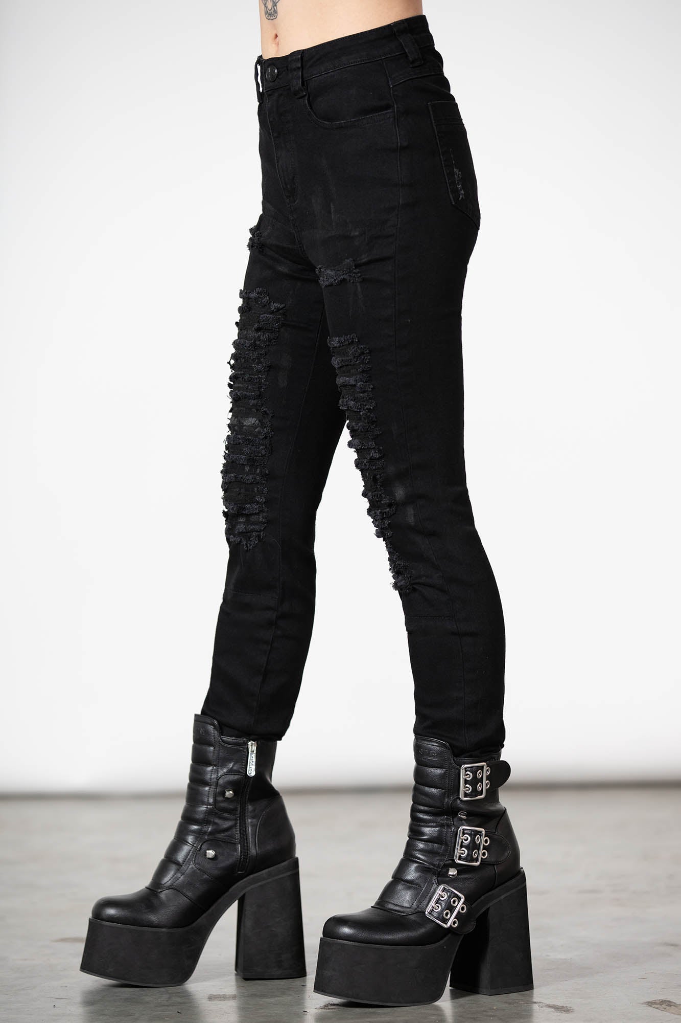 Lyfe Line Patch Jeans