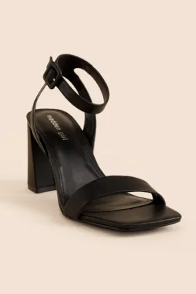 Madden Girl Winni Two-Piece Sandals in Black