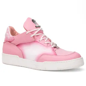 Mauri 8423 Ghost Baby Croc & Nappa Sneaker White / Dirty Pink