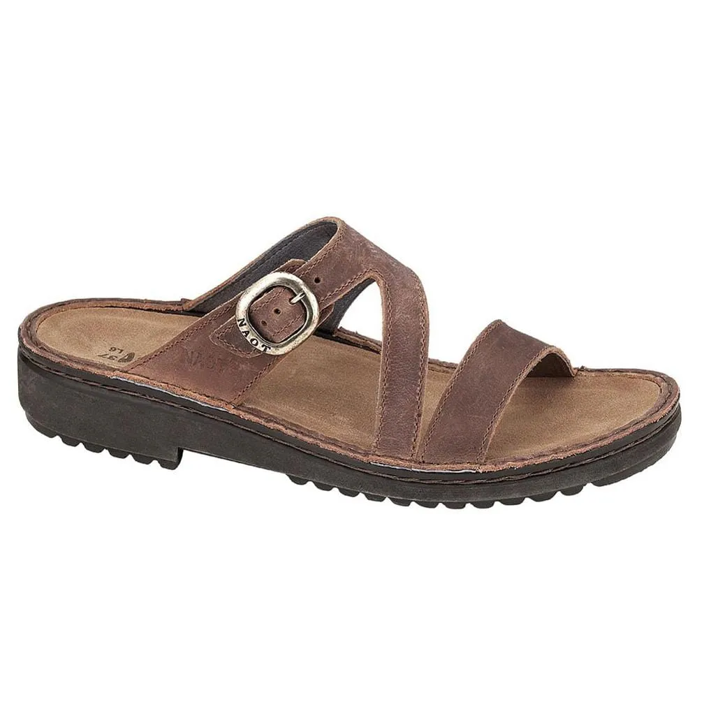 Naot Geneva Sandal Brown Haze Women's - A One Clothing