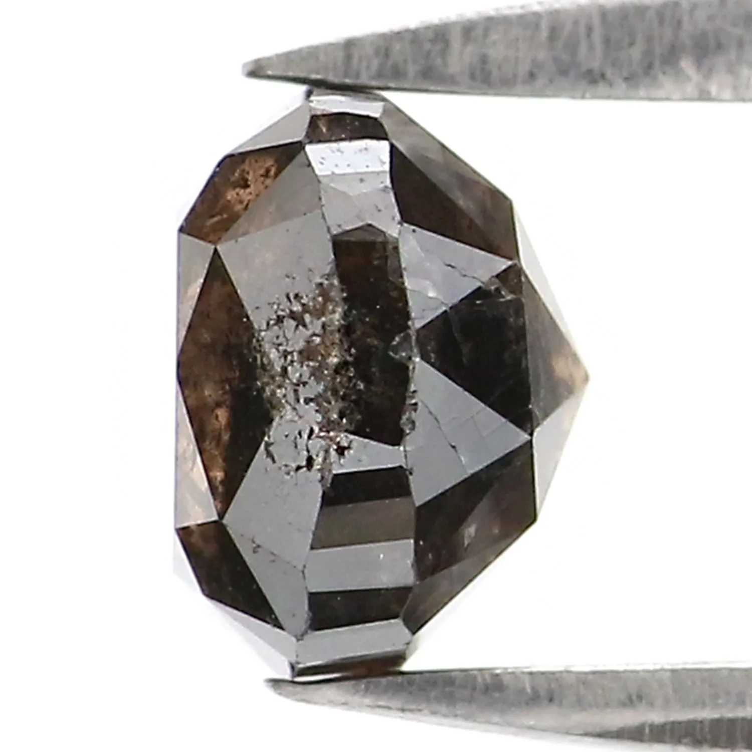 Natural Loose Cushion Diamond, Brown Color Diamond, Natural Loose Diamond, Cushion Rose Cut Diamond, 1.15 CT Cushion Shape Diamo