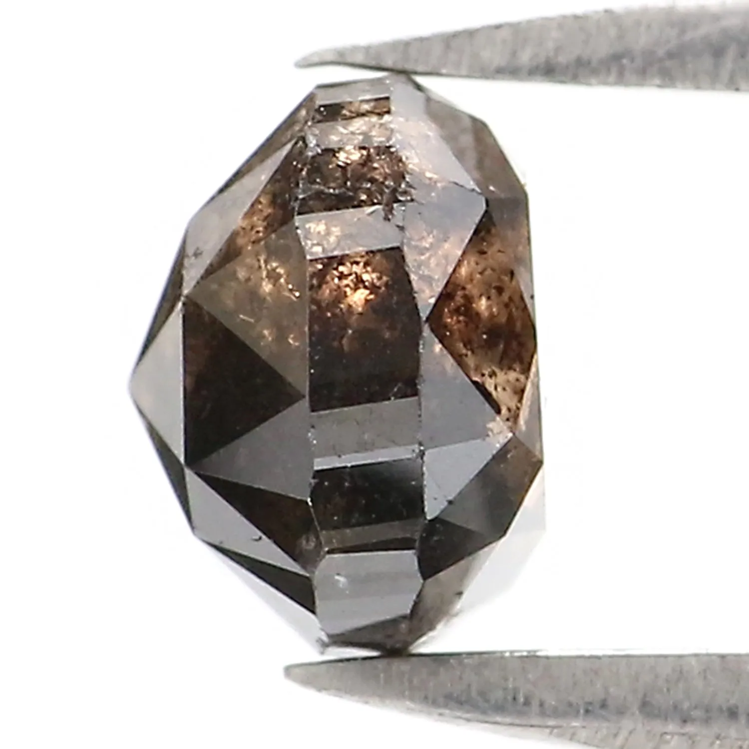 Natural Loose Cushion Diamond, Brown Color Diamond, Natural Loose Diamond, Cushion Rose Cut Diamond, 1.15 CT Cushion Shape Diamo