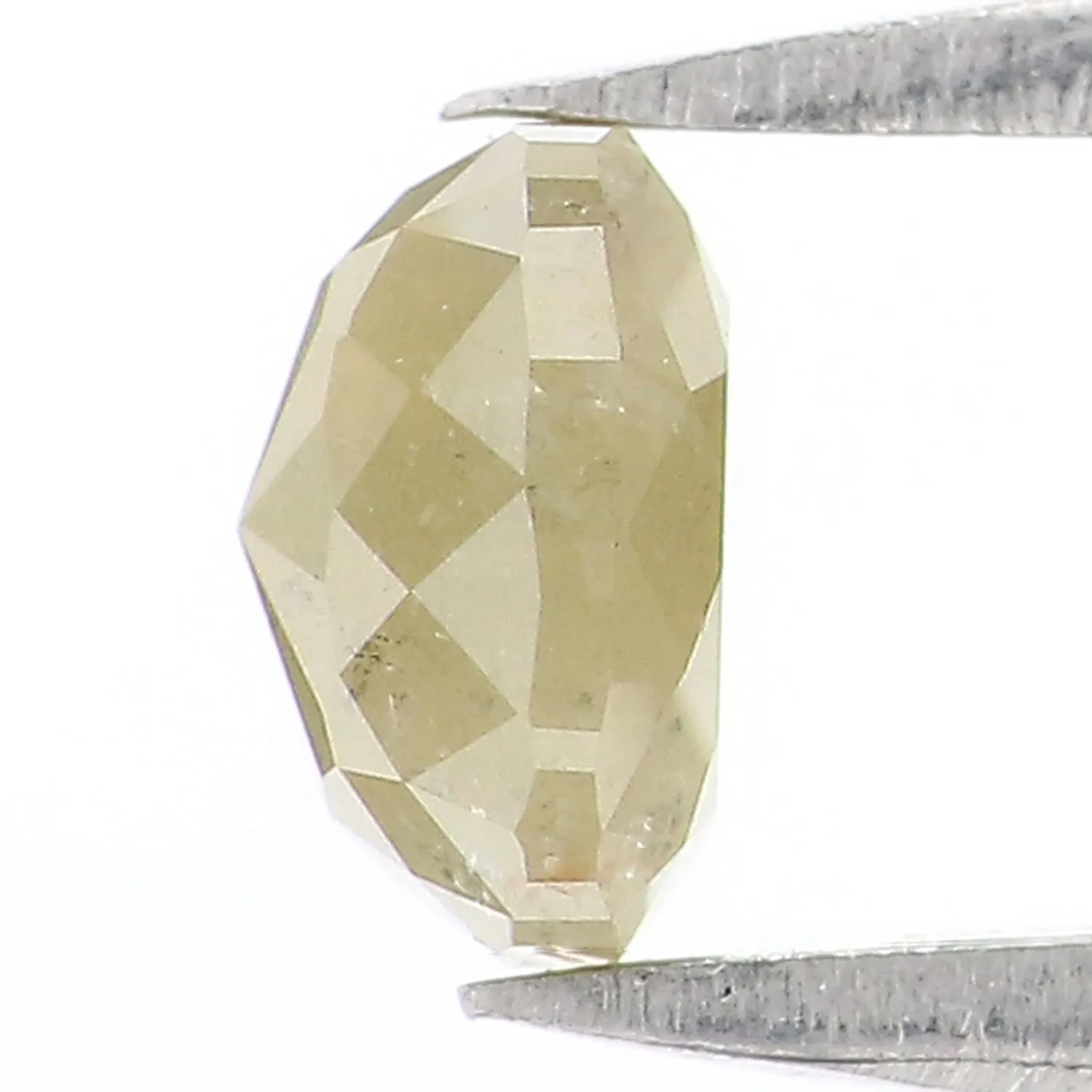 Natural Loose Cushion Diamond, Green Color Diamond, Natural Loose Diamond, Cushion Rose Cut Diamond, 0.75 CT Cushion Shape Diamo