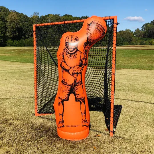 NEW! Cage Keeper by Crankshooter - Inflatable Goalie, Dummy, Shooting Trainer - FREE SHIPPING!