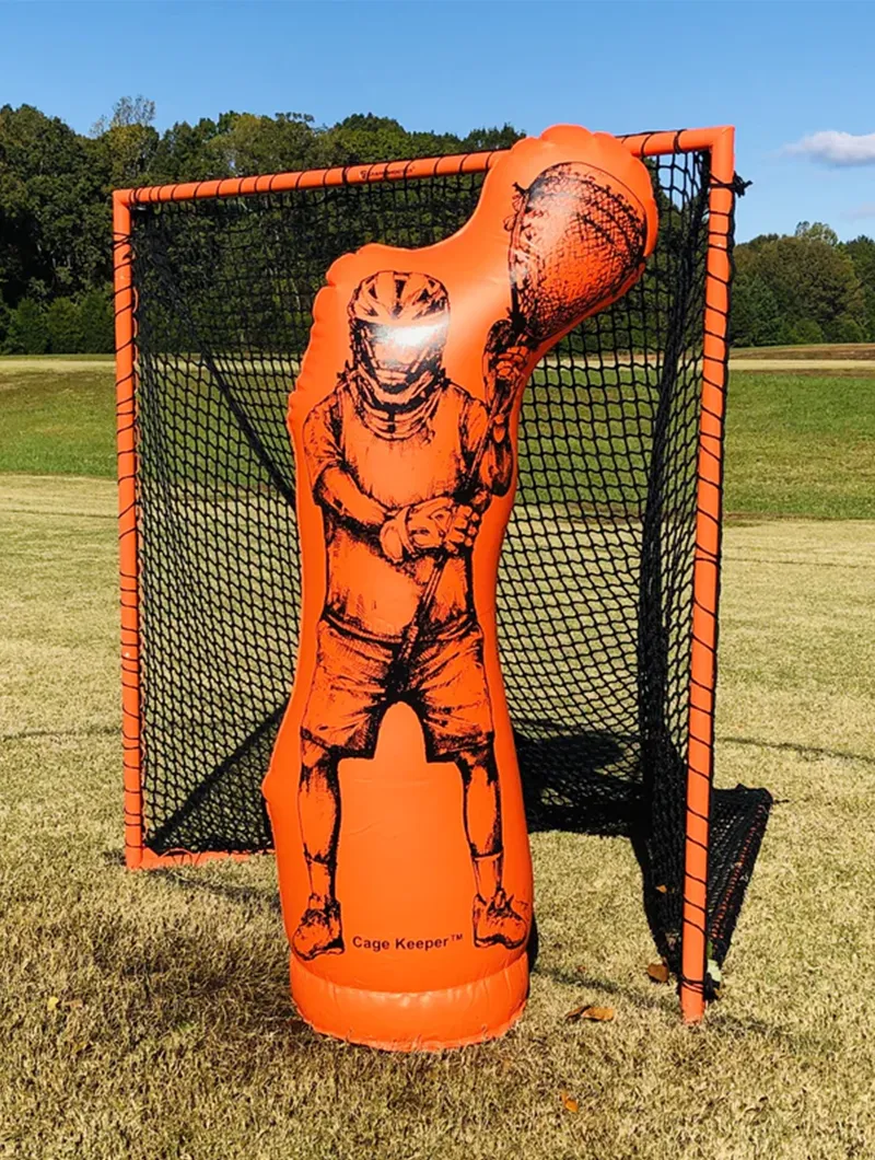 NEW! Cage Keeper by Crankshooter - Inflatable Goalie, Dummy, Shooting Trainer - FREE SHIPPING!