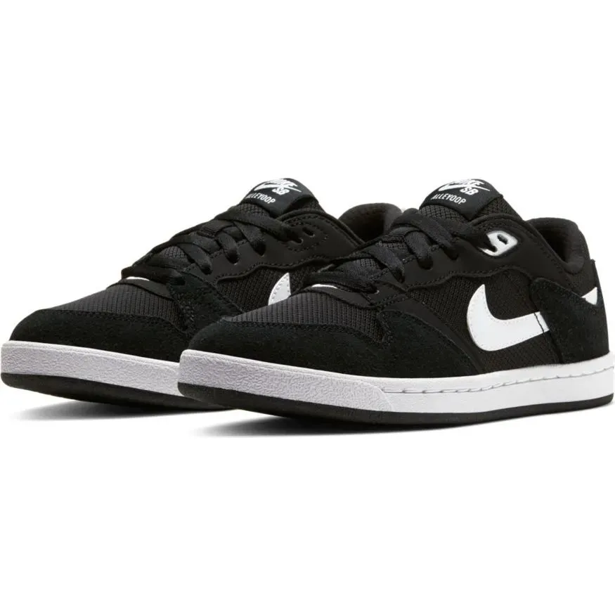 Nike SB Alley Oop (GS) Kids Skate Shoes - Black/White-Black