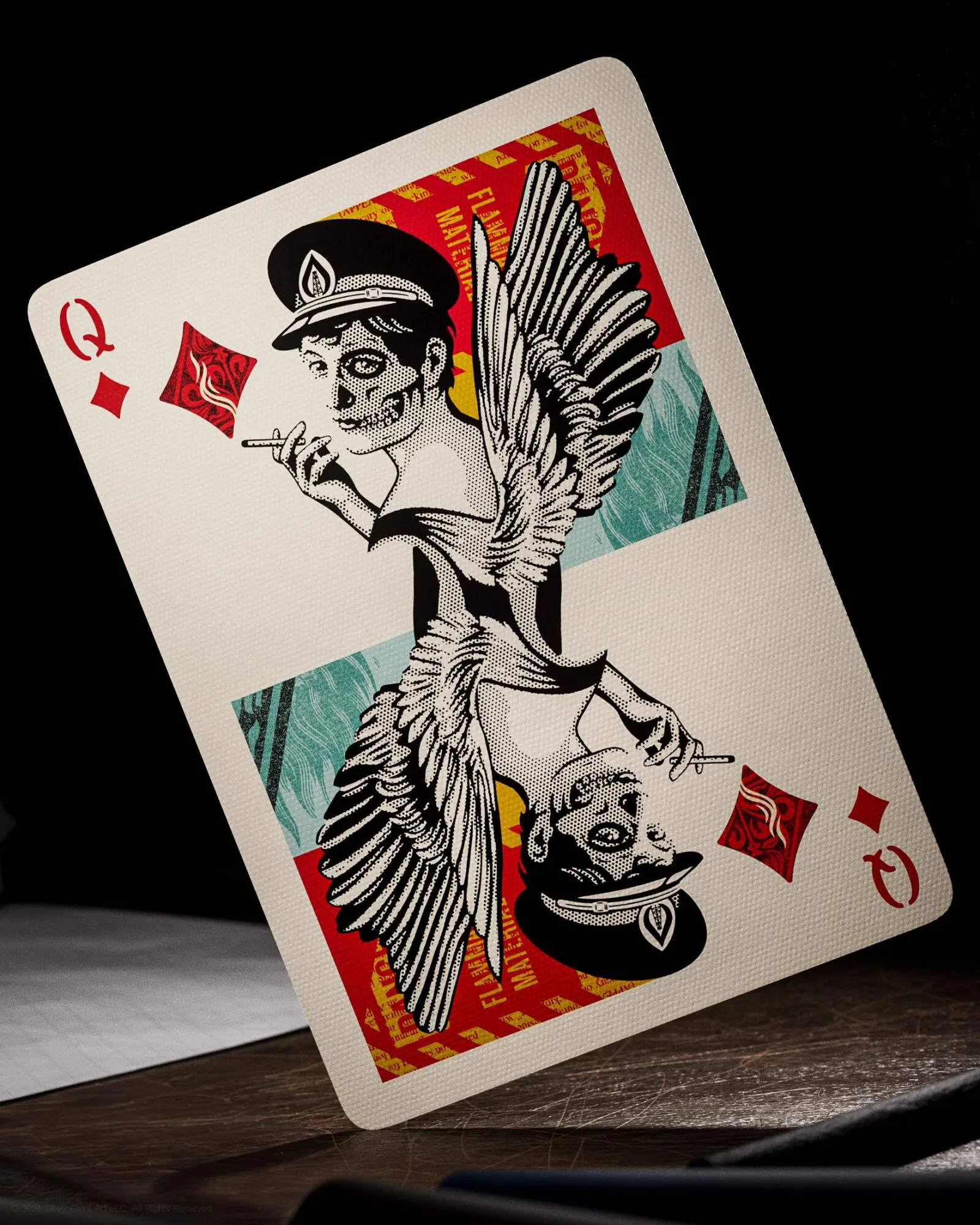 OBEY x Theory 11 Playing Cards – Gold Edition | Obey Clothing UK