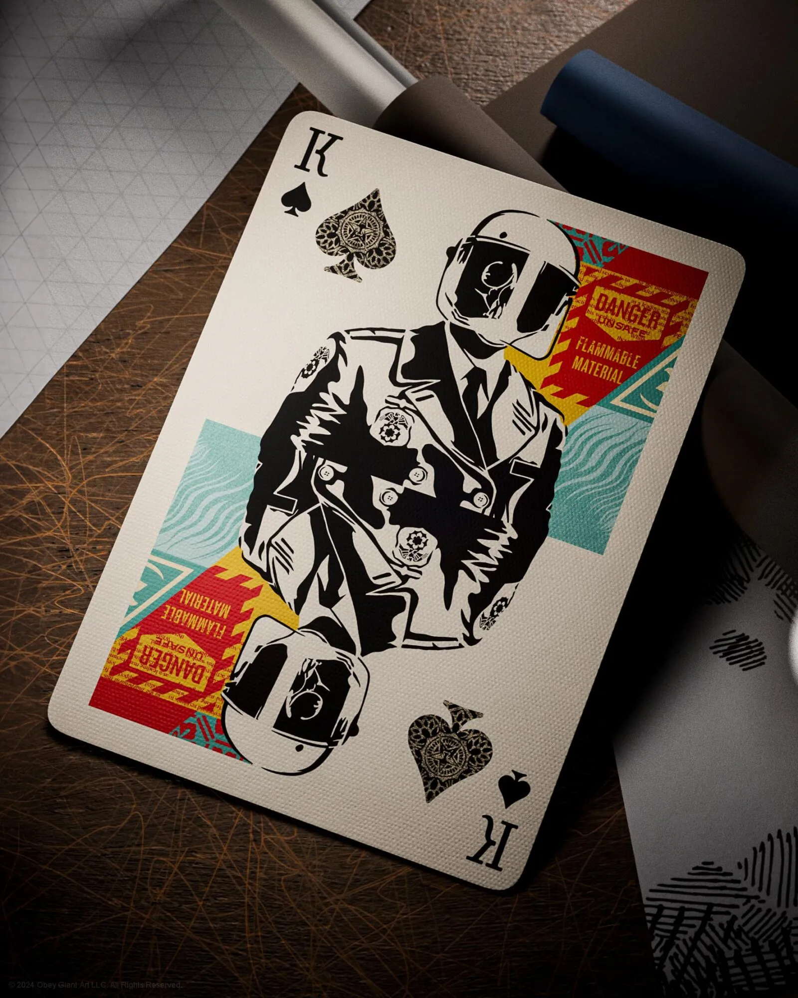 OBEY x Theory 11 Playing Cards – Gold Edition | Obey Clothing UK