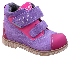 Orthopedic Boots Twiki TW-406-2 Autumn Winter Outdoor Shoes Two Fasteners Baby Toddler Kids Boys Girls