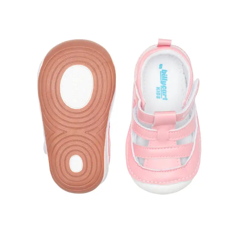 PHOEBE light pink baby and toddler girls sandals