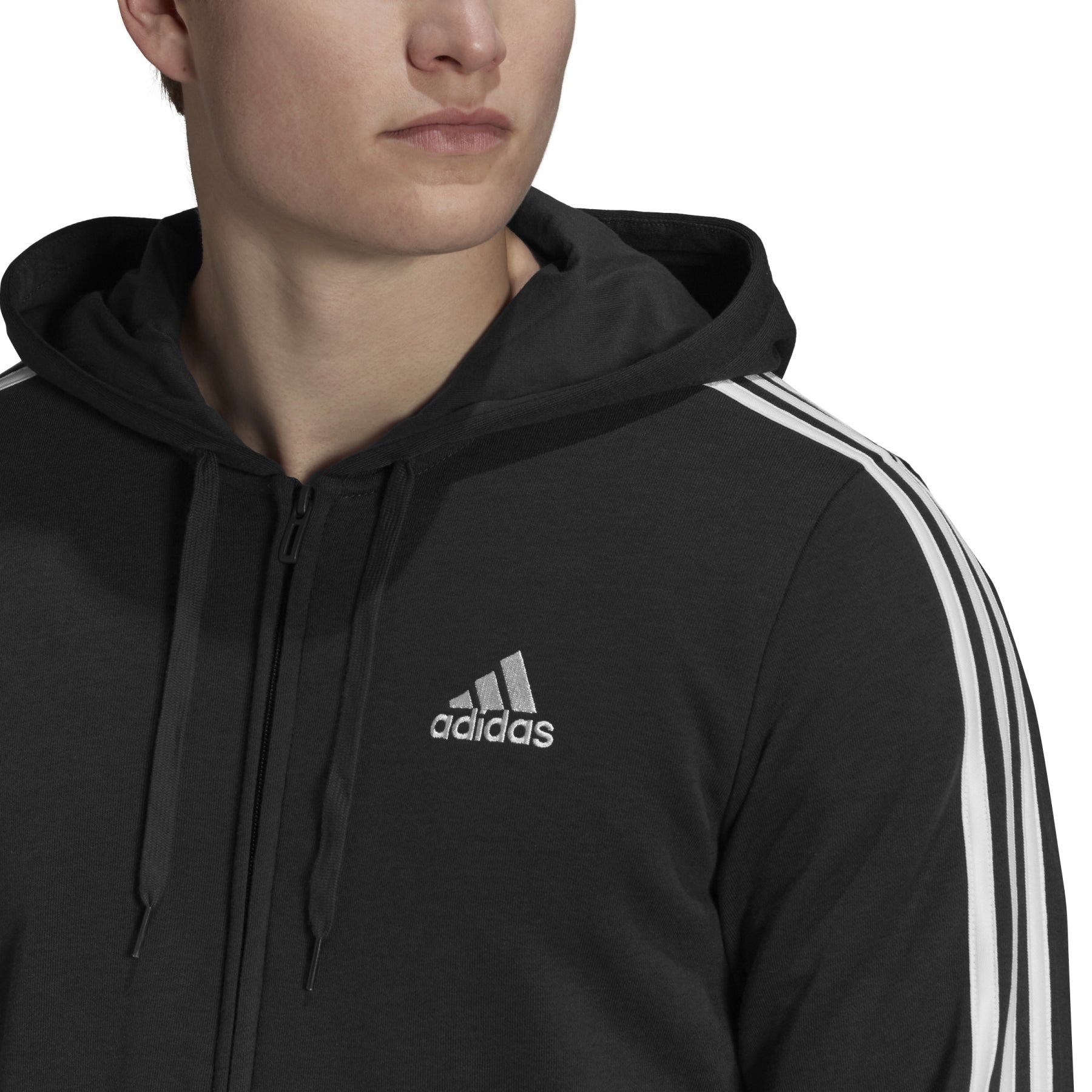 Polera Adidas Hombre M 3S FT FZ HD | GK9032