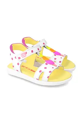 Polka Dot Ice Cream Sandals