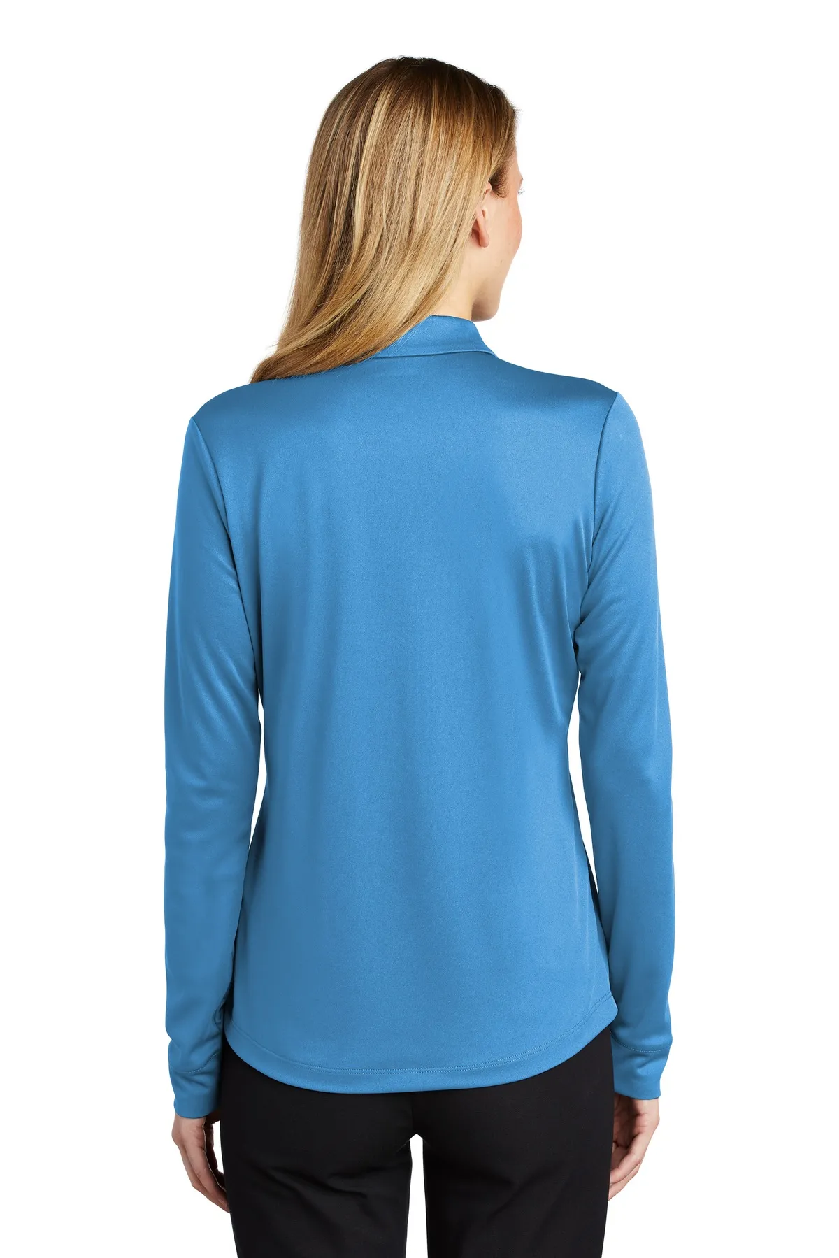 Port Authority Clothing L540LS Port Authority    Ladies Silk Touch     Performance Long Sleeve Polo SKU: L540LS