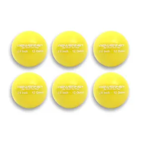 PowerNet 2.8 Weighted Hitting and Batting Training Ball (6 Pack): 1004