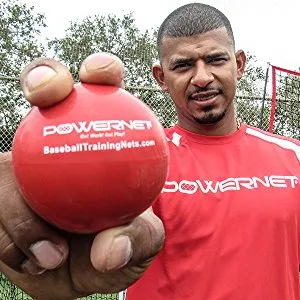 PowerNet 2.8 Weighted Hitting and Batting Training Ball (6 Pack): 1004