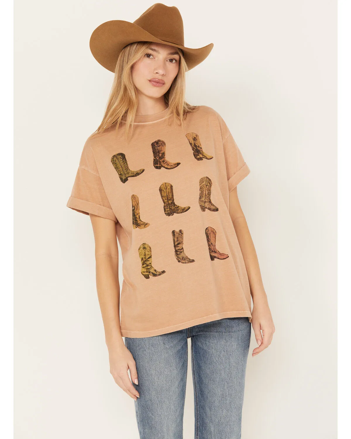 Product Name:  Girl Dangerous Women's Boots Graphic Tee