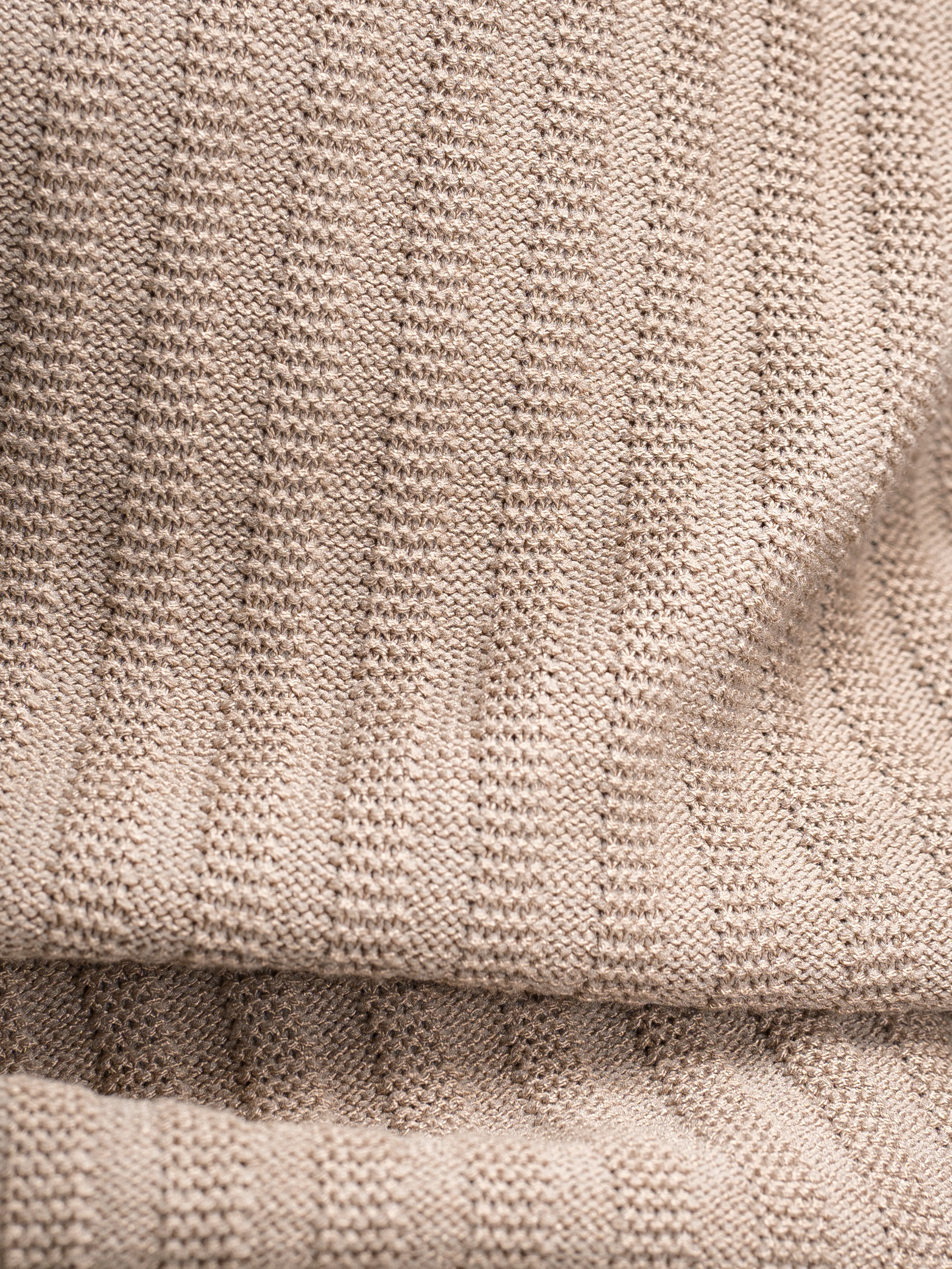 Raoul Knit - Beige Quarter-Zip