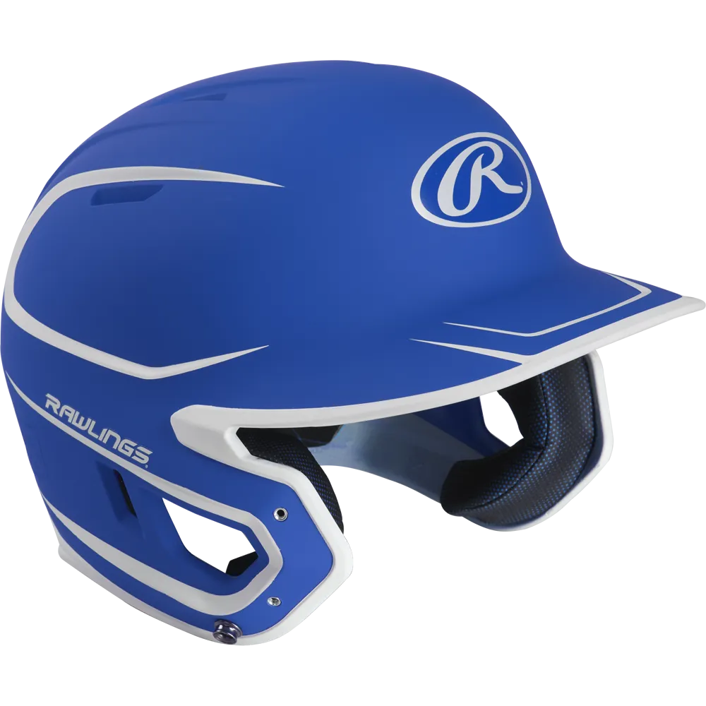 Rawlings Mach Two Tone Matte Batting Helmet: MACH2