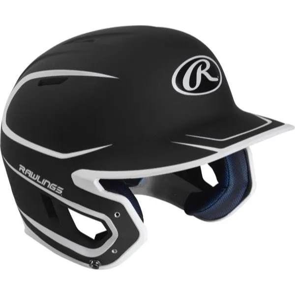 Rawlings Mach Two Tone Matte Batting Helmet: MACH2