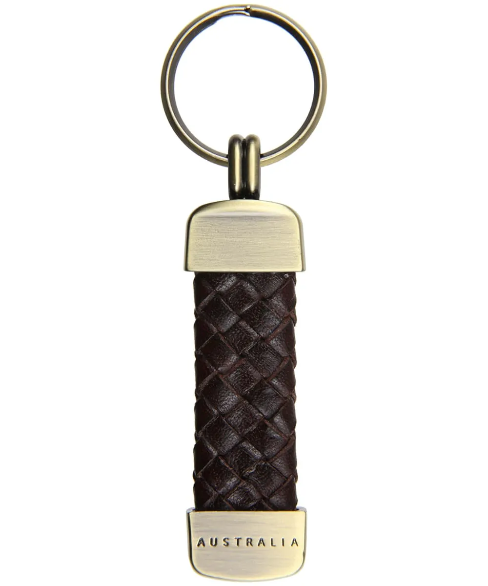 RM Williams Plaited Key Ring - Brown - Gillanders.ie Town & Country Clothing