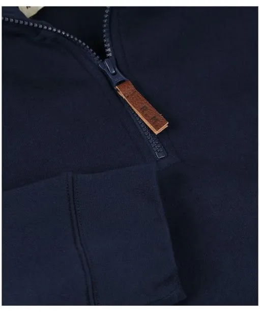 R.M.Williams 1/4 Zip Mulyungarie Fleece - Navy - Gillanders.ie Town & Country Clothing