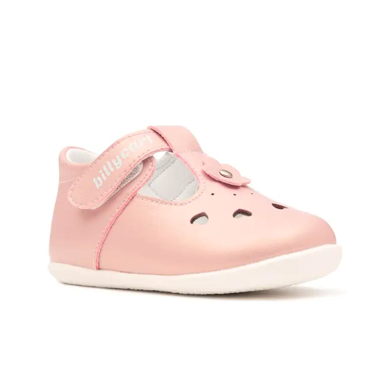 ROSIE light pink baby girls t-bars