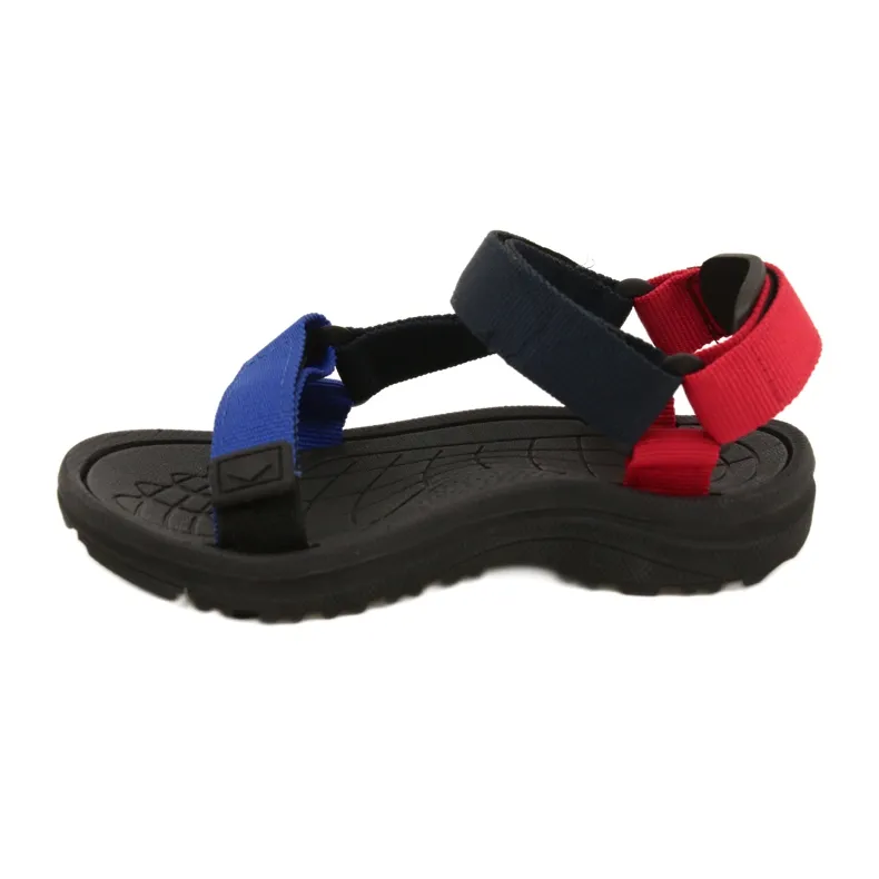 Sandals shoes for a boy foam insert Lee Cooper LCW-22-34-0952K black