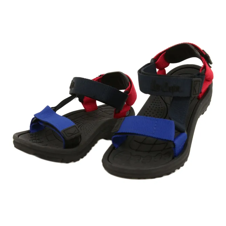 Sandals shoes for a boy foam insert Lee Cooper LCW-22-34-0952K black