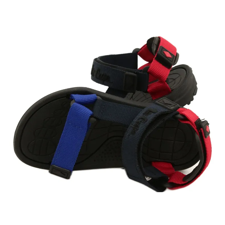 Sandals shoes for a boy foam insert Lee Cooper LCW-22-34-0952K black