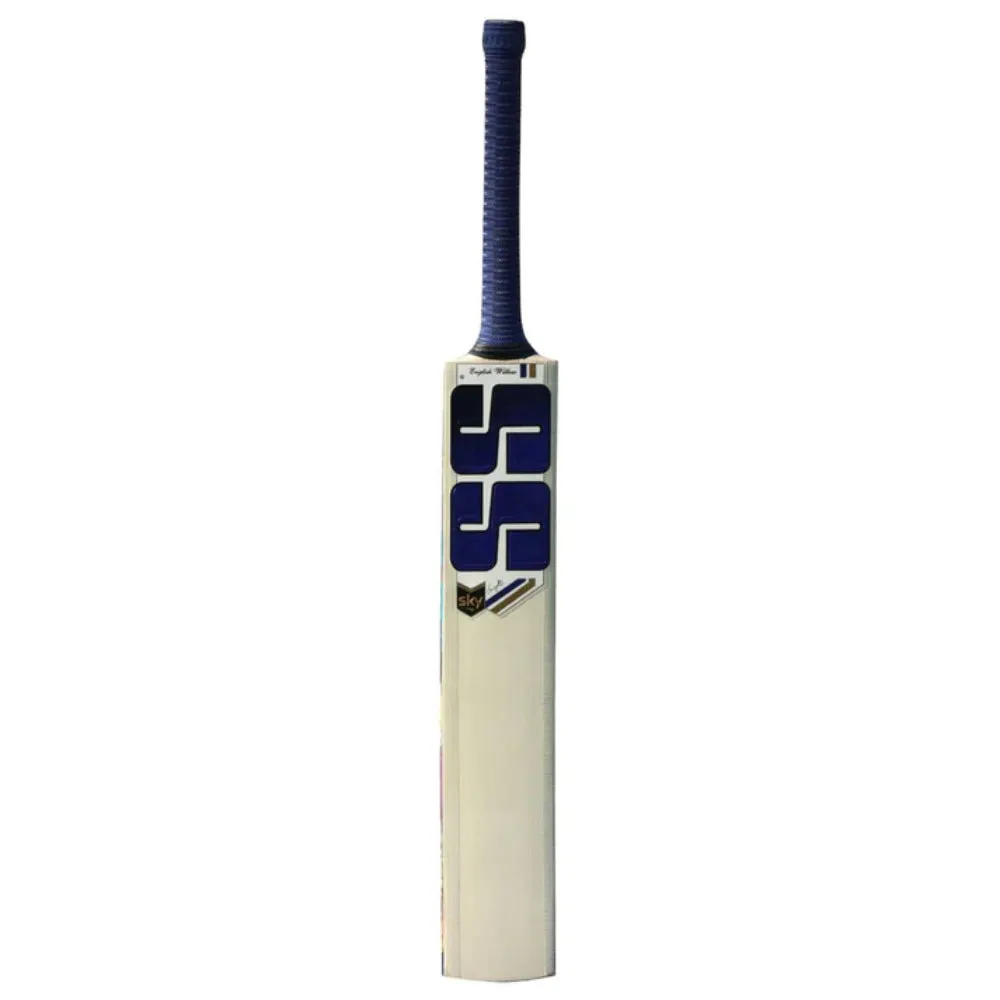 SS Sky Blue English Willow Cricket Bat (SH)