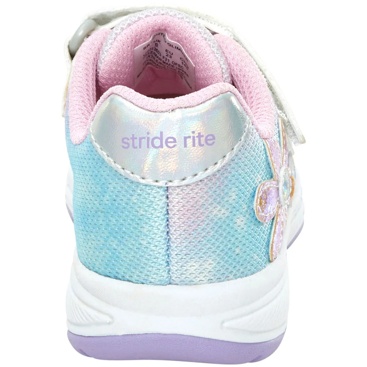  Stride Rite Big Kids Light-up Glimmer Sneaker - Iridescent