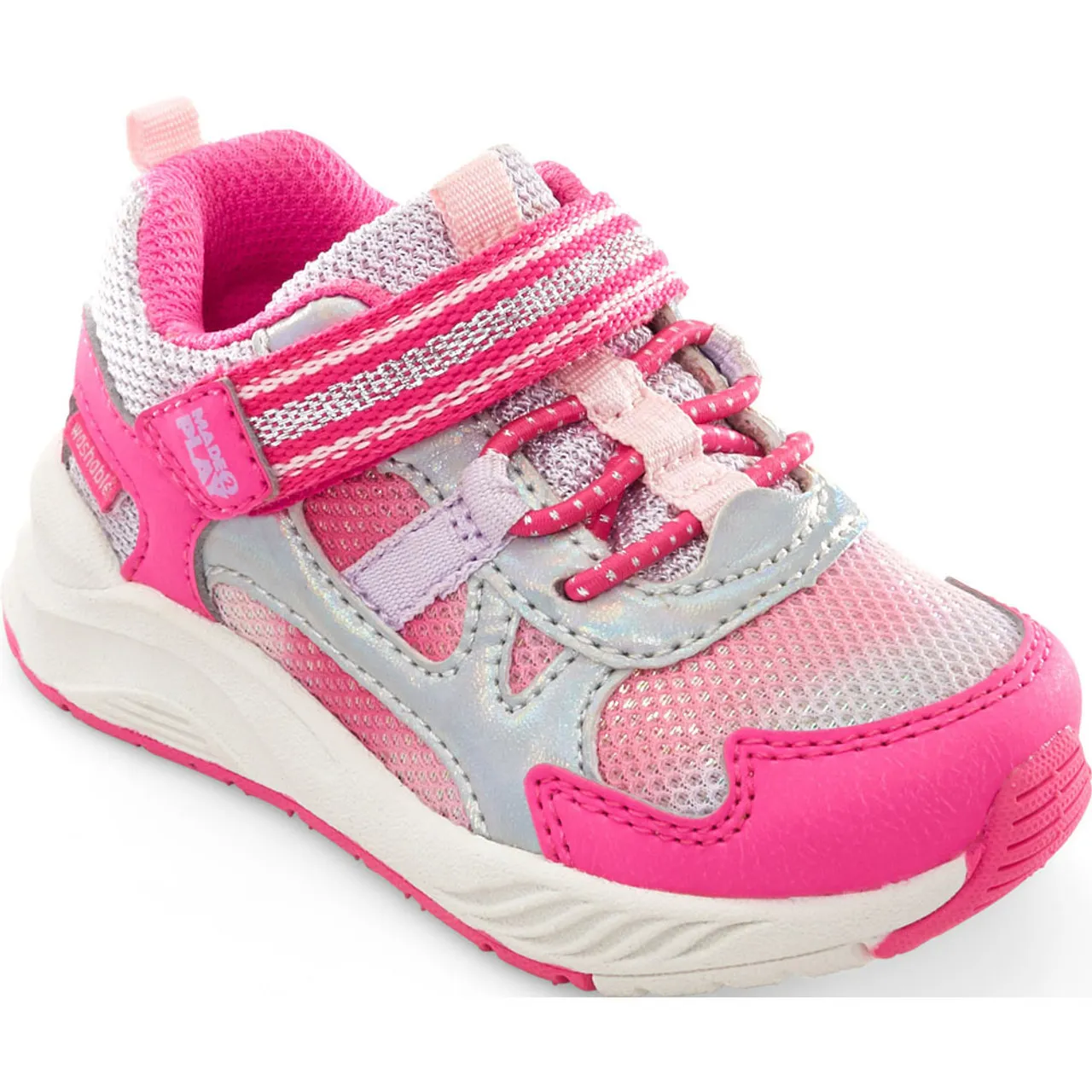 Stride Rite Big Kids Made2play Player Sneaker - Pink Multi