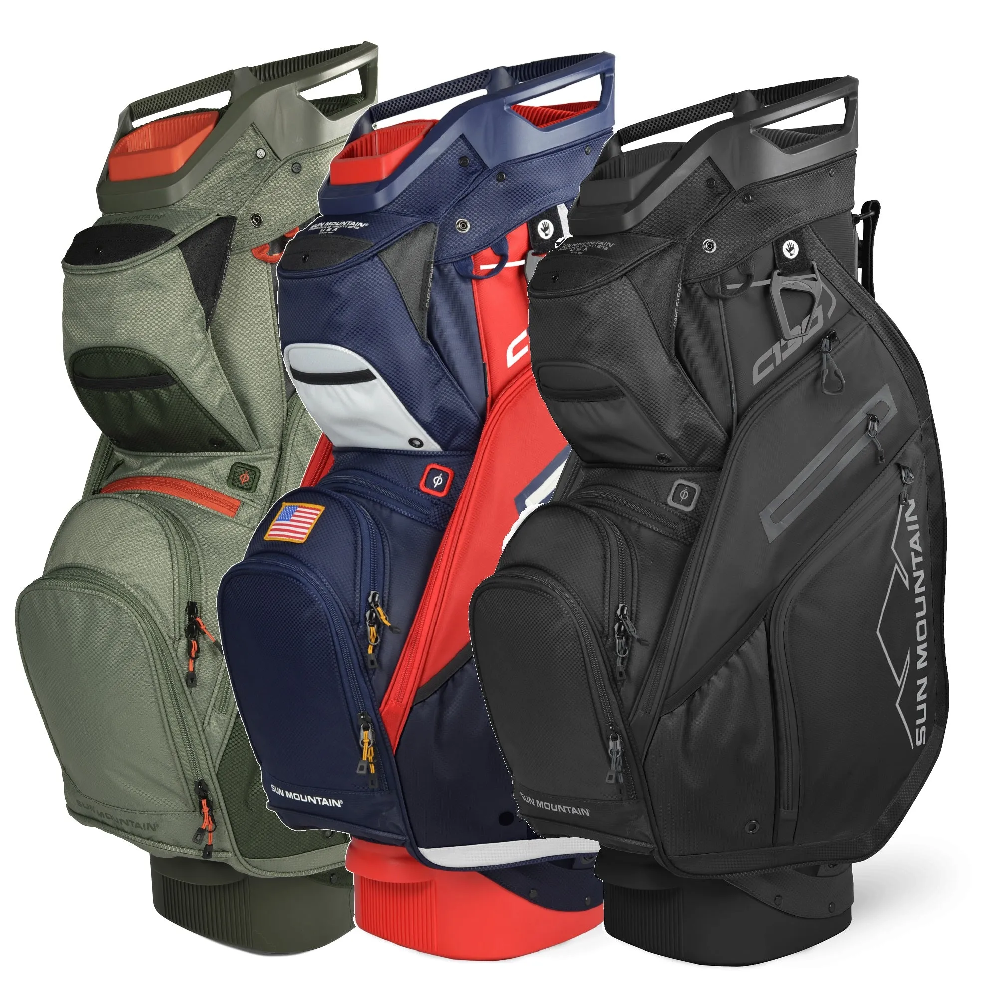 Sun Mountain Golf 2022 C-130 5-Way Cart Bag