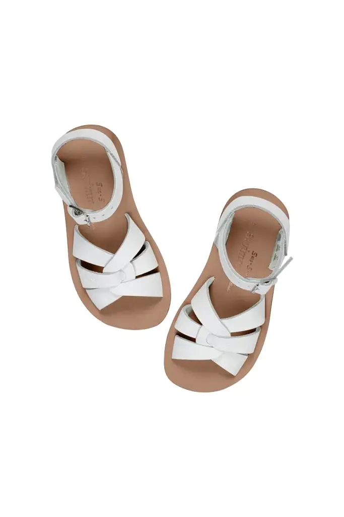 Swimmer Kids Sandals - White