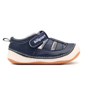 TAYLOR navy blue unisex baby and toddler sandals