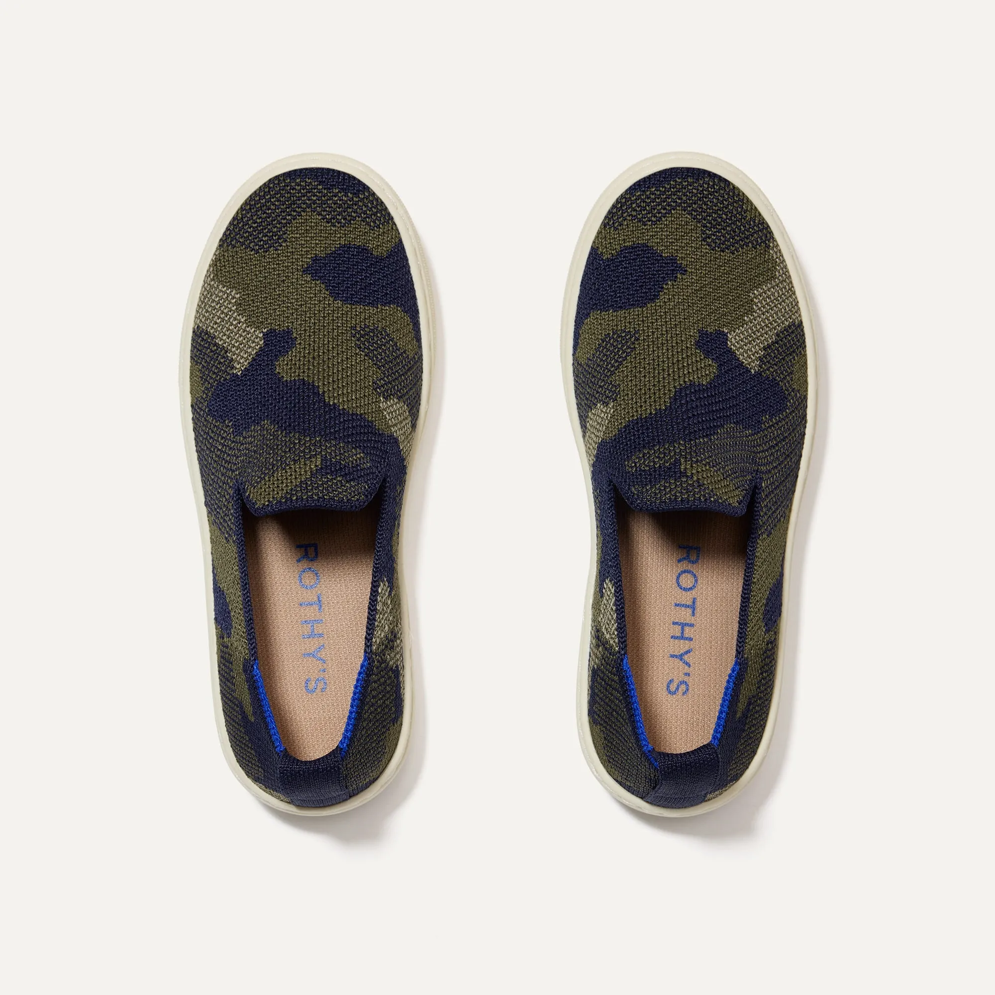 The Kids Sneaker in Spruce Camo