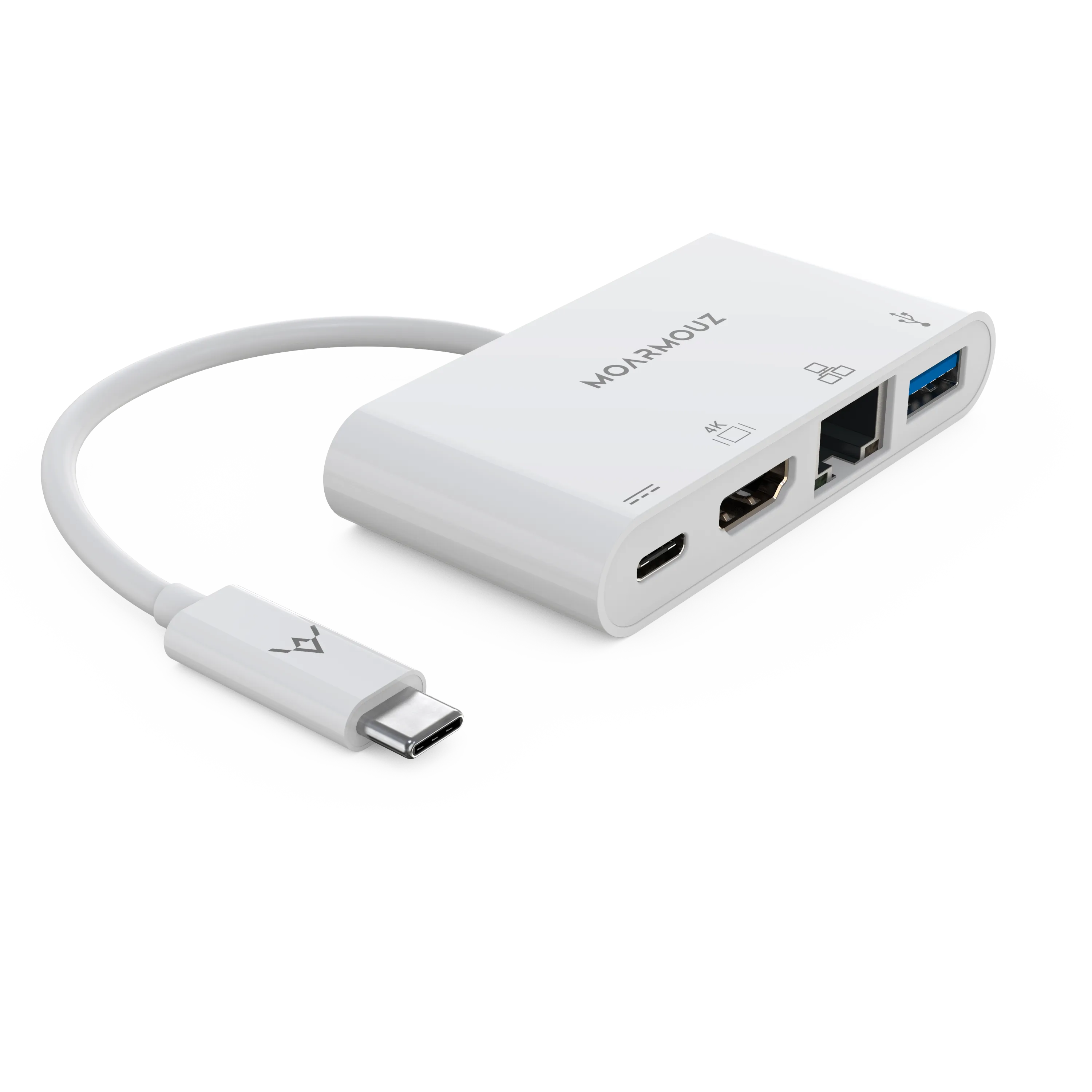 Type C (USB-C) 4 in 1 Gigabit 4K HDMI Hub