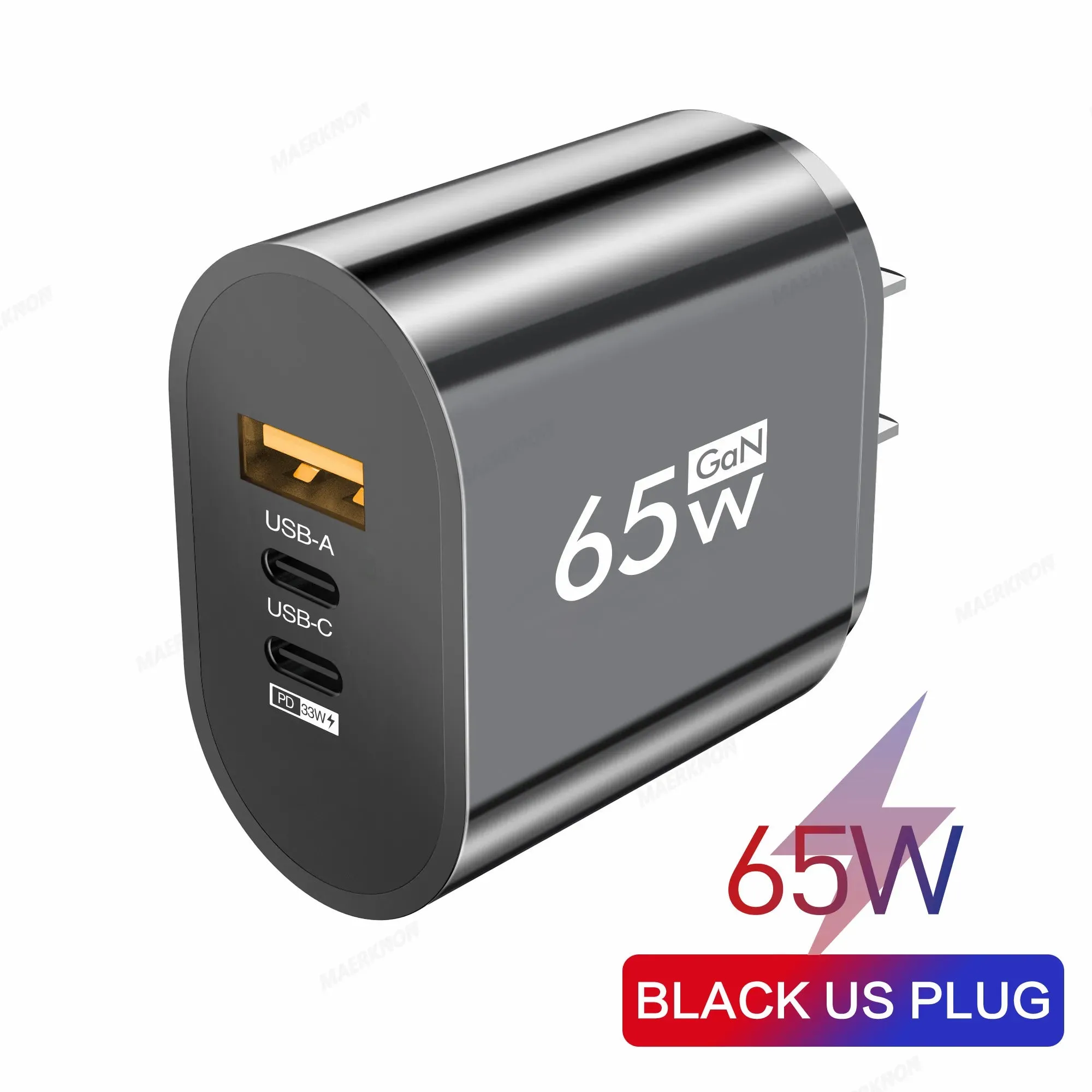 USB C Fast Charging Adapter Portable Wall Phone Charger