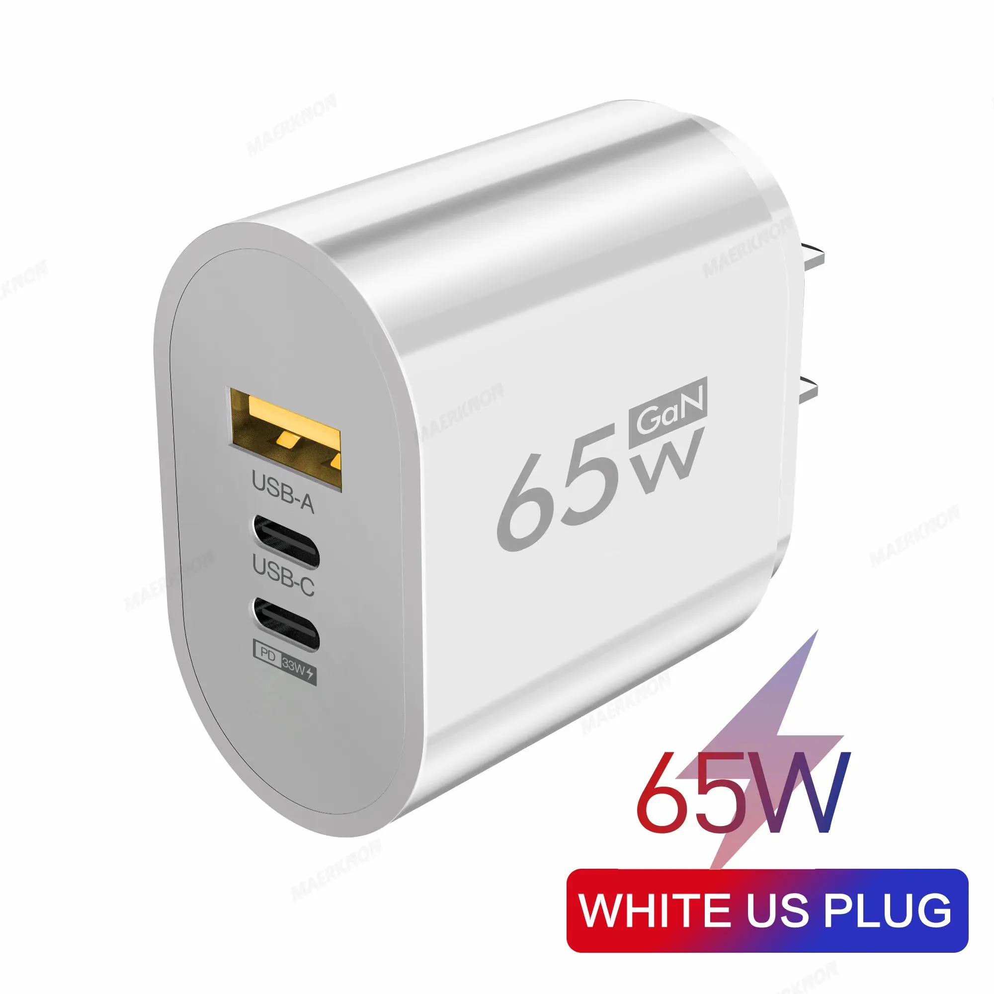 USB C Fast Charging Adapter Portable Wall Phone Charger