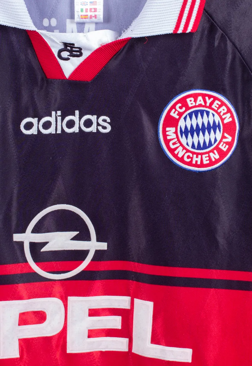 Vintage Adidas Football Shirt Bayern München | Vintage Clothing Hull