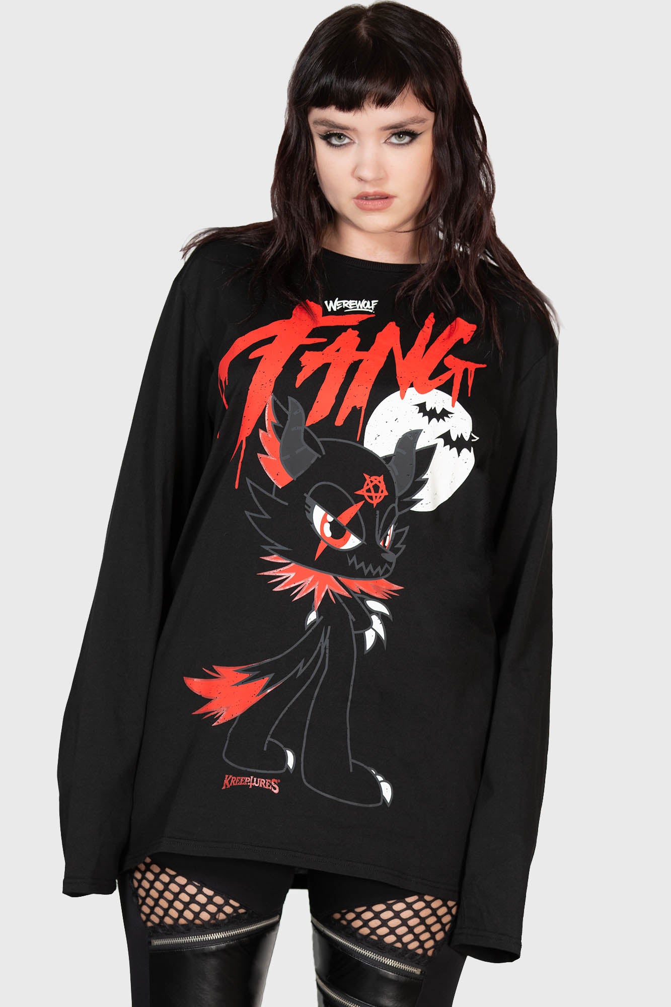 Werewolf: Fang Long Sleeve Top